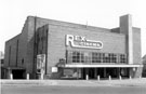 Rex Cinema, junction of Mansfield Road and Hollybank Road, Intake, prior to demolition. Opened 24 July 1939. Designed by Hadfield and Cawkwell, seated 1350. Closed December 1982 and demolished October 1983 Rex Cinema, junction of Mansfield Road and Hollybank Road, Intake, prior to demolition. Opened 24 July 1939. Designed by Hadfield and Cawkwell, seated 1350. Closed December 1982 and demolished October 1983