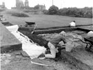View: s21501 Archaeological dig at Sheffield Manor House, off Manor Lane