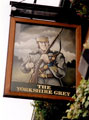 View: s21528 Sign for The Yorkshire Grey public house, No. 69 Charles Street
