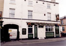 Matilda Tavern, No. 100 Matilda Street. Named after William the Conqueror's wife, Matilda of Flanders. Built as a coaching house in 1840. The archway next to the tavern was the entrance to Court No. 8 which was probably used as a stable yard in the p