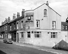 Brunswick Hotel (formerly the Brunswick Arms public house), No. 46 Grimesthorpe Road at the junction with Ditchingham Road looking towards Nos. 48, G. E. Judson, fruitier and florist, 50, 52 etc.
