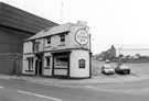 The Corner Pin public house, No. 235 Carlisle Street East at the junction with Lyons Street looking towards Mark Tyzack and Sons Ltd The Corner Pin public house, No. 235 Carlisle Street East at the junction with Lyons Street looking towards Mark Tyzack and Sons Ltd