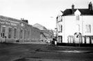 Wellington Inn, No. 720 Brightside Lane and the junction with Hawke Street showing Sheffield Forgemasters (formerly B.S.C. and English Steel Corporation), River Don Works (left)
