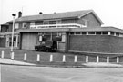 The new Plumpers Hotel, Sheffield Road replacing the old just visible extreme left to be demolished to construct Tinsley roundabout