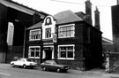 White Hart Inn, No. 119 Worksop Road, Attercliffe with Brown Bayleys in the background