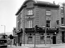 Bull and Mouth public house, Nos. 28 - 30 Waingate, at junction of Castlegate. Also known as The Bolougne, Tap and Spile and Tap and Barrel. Opened 1790s