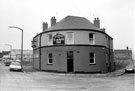 The Cocked Hat Inn, Nos. 73 - 75 Worksop Road, junction of Leeds Road showing the former Attercliffe Library