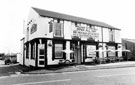 Stadium public house (formerly the Railway Hotel now the Noose and Gibbet), No. 97 Broughton Lane, Attercliffe at the junction  with Surbitan Street