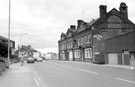 View: s22185 The Ball Inn, No. 70 Upwell Street showing also Catlins Removals and Little Lane