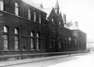 Newhall County Junior School, (opened 1873, extended 1895) Sanderson Street looking towards Paget Street