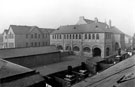 Elevated view of the rear of Carbrook School taken from an attic window on Carltonville Road Elevated view of the rear of Carbrook School taken from an attic window on Carltonville Road