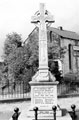 Memorial on Penistone Road North to men of Wadsley Bridge who fell in the 1st and 2nd World Wars