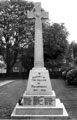 War memorial in grounds of St. Mark C. of E. Church, High Street, Mosborough