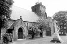 War memorial in grounds of St. Mark C. of E. Church, High Street, Mosborough