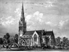 Proposed architects plan of St. Mark C. of E. Church, Broomfield Road, Broomhill