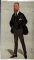 Spencer Compton Cavendish, 8th Duke of Devonshire (1833 - 1908). Caricature whilst still Marquis of Hartington M.P., from Vanity Fair 21st July 1888