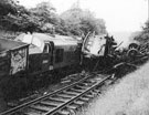 Train crash, Dore and Totley railway station