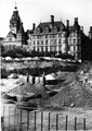 View: s22627 Town Hall and construction of Town Hall Extension (later known as the Egg Box (Eggbox))