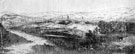 View towards Sheffield in 1838, from Crookes
