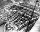 Aerial view of Parson Cross Estate during construction. Ritz Cinema, top, centre at junction of Southey Green Road and Wordsworth Avenue. Palgrave Road, Meynell Road and Palgrave Crescent in foreground Aerial view of Parson Cross Estate during construction. Ritz Cinema, top, centre at junction of Southey Green Road and Wordsworth Avenue. Palgrave Road, Meynell Road and Palgrave Crescent in foreground