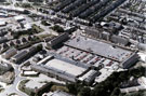 Aerial view of Hillsborough Barracks, Langsett Road in background 	