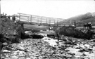 Old bridge at Langsett over the Little Don River now under the reservoir