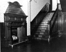 Entrance hall and staircase at Tapton Grange, Tapton Park Road