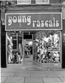 View: s22942 Young Rascals clothes shop, Pinstone Street