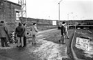 Steelworkers picketing British Steel Corporation during the steel strike