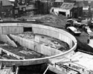 Construction of Furnival Square roundabout and underpass 