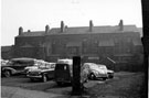 Backs of Nos. 190 - 200, The Moor viewed from Bridgefield Road