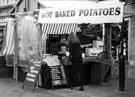 View: s23220 Hot baked potato stall, Moorfoot Market, The Moor