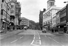 View: s23274 General view of High Street looking towards Church Street with white Telegraph House originally named Kemsley House on the right