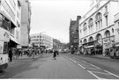 View: s23281 Shops and Telegraph House formerly named Kemsley House, High Street looking towards Church Street