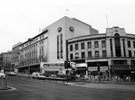 High Street from Fitzalan Square showing Nos. 59 - 65 C and A Modes Ltd. and No. 77 Tate's Gallery,