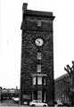 Clock tower, main entrance, Lodge Moor Hospital