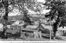 Queenswood Block Wards 25-28, Middlewood (Psychiatric) Hospital from Worrall Road with the Clock Tower Administration Block in the background