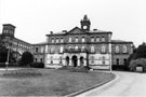Clock Tower Main Administration and Reception Block, Middlewood (Psychiatric) Hospital with Southwood Block left