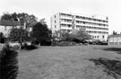 View: s23516 Maternity Block with Ante Natal Clinic, Special Care Baby Unit and Gynaecology Ward, Nether Edge Hospital opened 1969