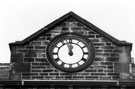 View: s23519 Clock on the Administration Block, Kingswood, Nether Edge Hospital originally part of Eccelsall Union Workhouse