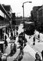 View: s23726 Elevated view of Haymarket looking towards Fitzalan Square taken at 1:45pm Wednesday 20th September 1989