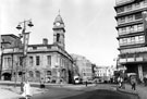 The Old Court House (originally the Town Hall), Waingate from the junction with Castle Street looking towards the New Court House