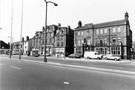 View: s23778 Nos. 79 Viaduct public house; 83; 85-93 formerly the Midland Bank part of which occupied by The Cooker Corner; Andrew Lane and 95 The Station Hotel, The Wicker