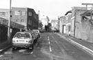 Earl Street looking towards Eyre Lane and the footbridge over Eyre Street