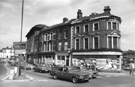 View: s23952 Former premises of Ellis Pearson and Co., glass processors, West Bar and the junction with Corporation Street looking towards the former Hostel (also known as Tudor House)