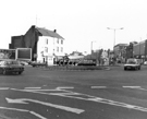 Nos. 90 and 88 (left), West Bar from West Bar Green looking towards Snig Hill