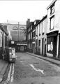 Nos. 2; 4 and 6 Orchard Place looking towards No. 8 former Sheffield Corporation Maternity and Child Welfare Association; High Society Boutique, Stonehouse, Court Yard and the rear of The Stonehouse public house, 21 Church Street 