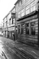 View: s24008 Nos. 25; Museum public house; 23, La Capannina Restaurant; 21, former Sheffield Raincoat Stores, Orchard Street looking towards Orchard Place 