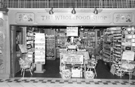 View: s24044 Sheffield Health Food Stores, The Wholefood Shop at the Church Street entrance to Orchard Square Shopping Centre 