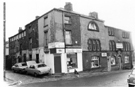 No. 53 Hallamshire Plant Ltd., former premises of Exchange Hotel, Eldon Street and the junction of Chester Street with Devonshire Street in the background left